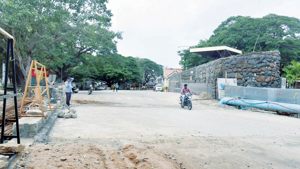 Zoo Road opens for vehicular traffic