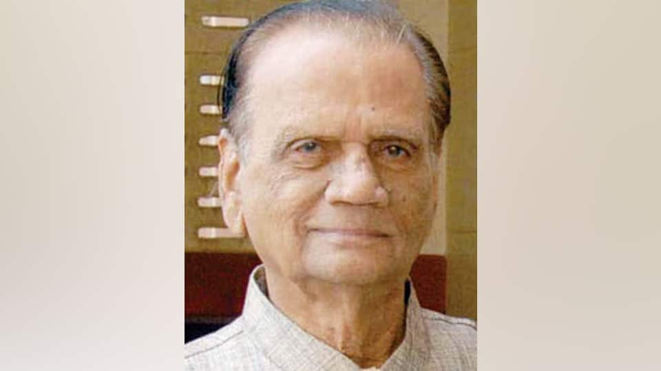 Former Principal of Ramakrishna Vidyashala passes away