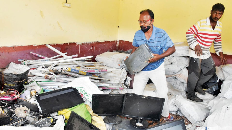 Initiate e-waste collection centres