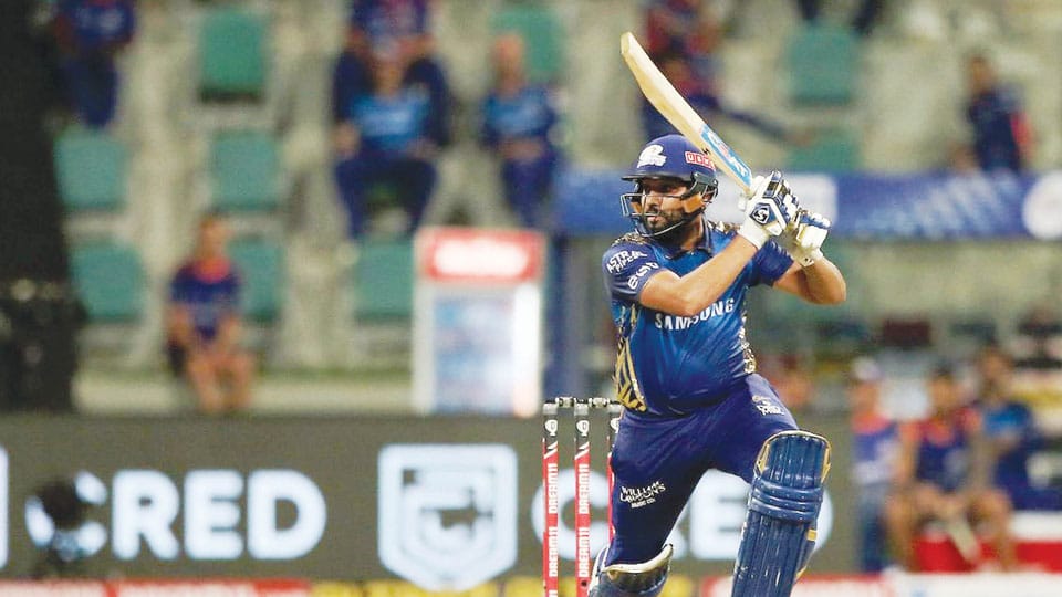 Rohit Sharma leads MI to victory over KKR