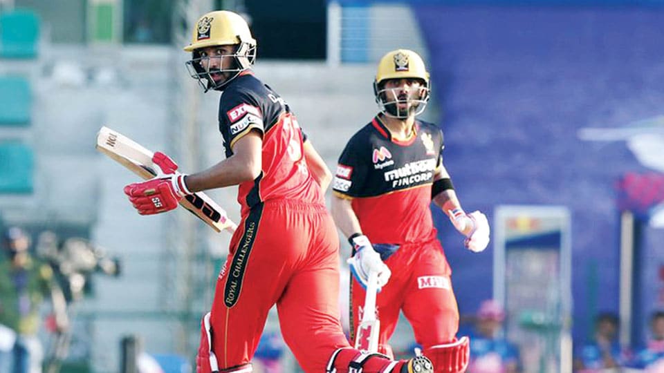 Kohli, Padikkal fire RCB  to 8-wicket win over RR