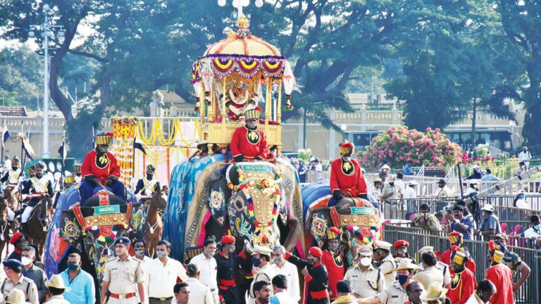 270-metre Dasara Procession Covered In 23 Minutes - Star Of Mysore