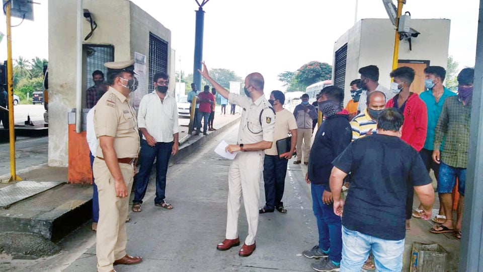 Mysuru-Nanjangud Highway Toll Collection staffer’s death; Step-up security for Toll Booth staff: SP