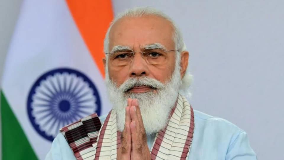 PM greets citizens on Ram Navami, cautions against pandemic again