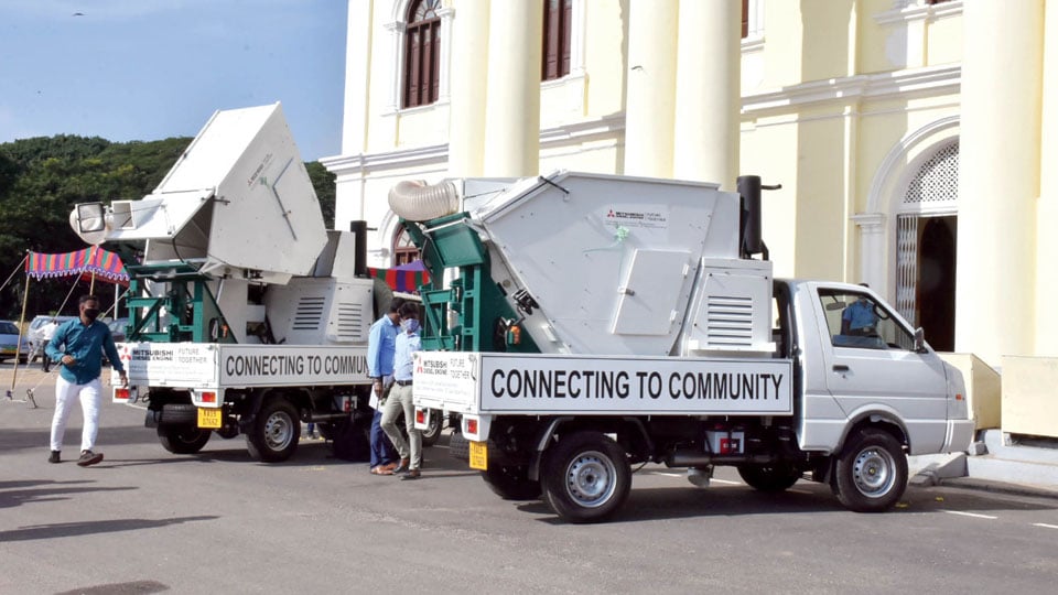 Heavy Duty cleaning machines donated to MCC