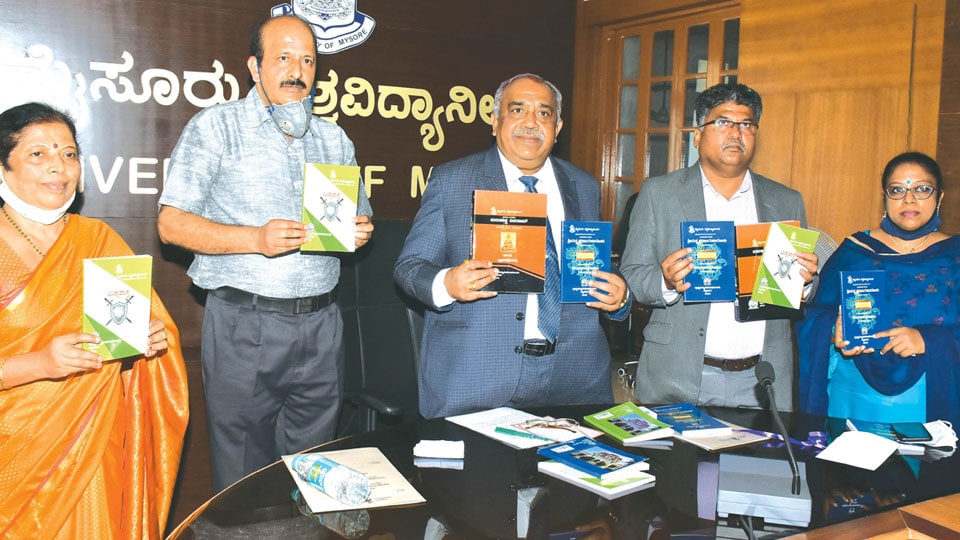 Three books brought out by Oriental Research Institute released