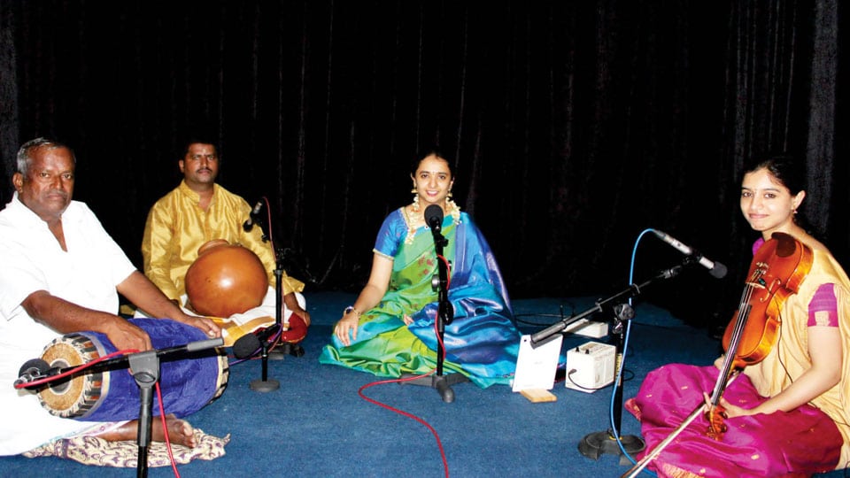 Yuva Sangeetha Sambhrama-2020: Online Concert by Vidu. Madhuri Koushik