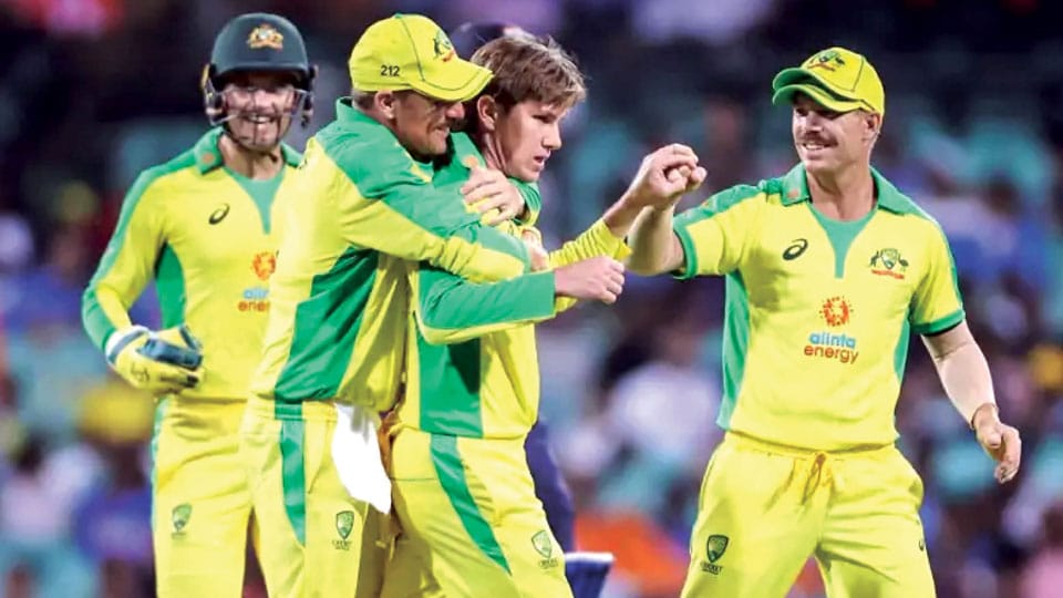Australia beat India by 66 runs,  take 1-0 lead in 3-match ODI Series