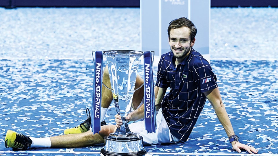 Daniil Medvedev wins ATP Finals title