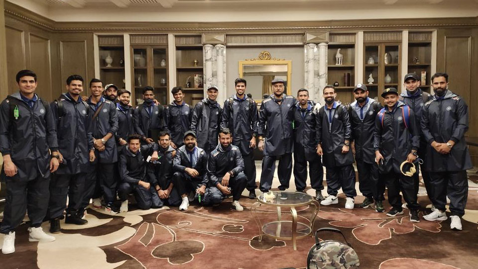 Team India departs for Australia Tour