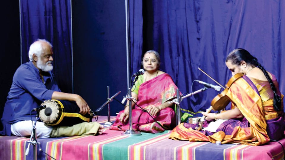 Ganabharathi resumes regular concerts