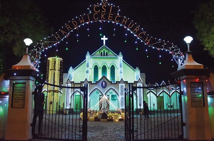 Hardwicke Church on Vani Vilas Road in Lakshmipuram.