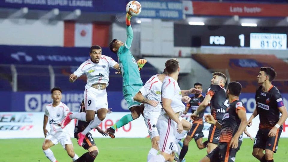 Hero Indian Super League 2020-21: Goa and NorthEast share the spoils after first half goals by Sylla, Angulo