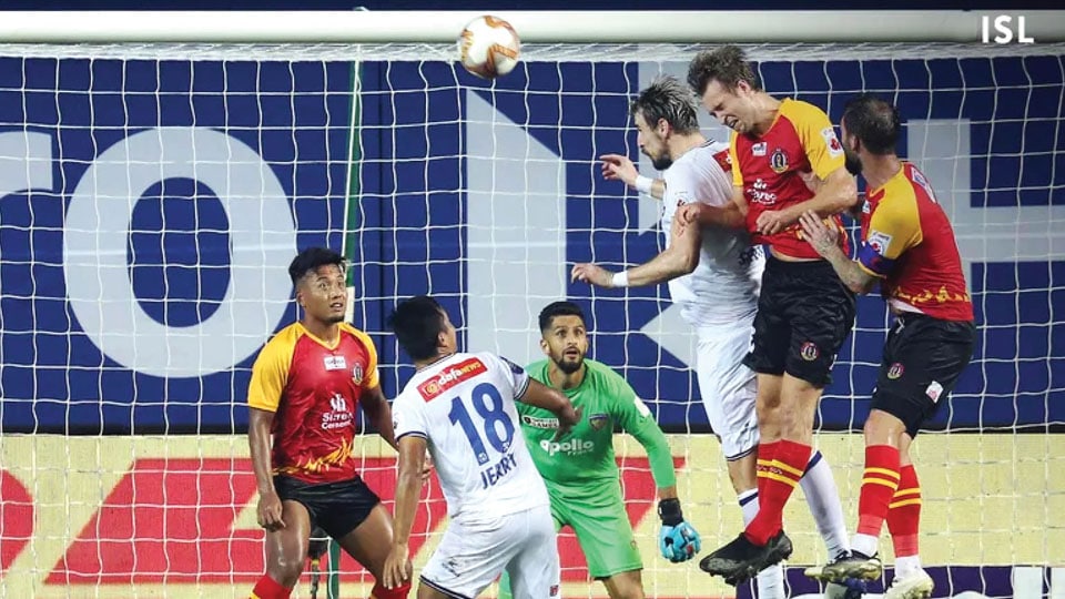 Steinmann brace helps SC East Bengal earn a point against Chennaiyin FC