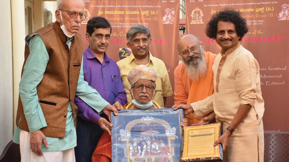 National award conferred on Sarod Maestro Pt. Rajeev Taranath