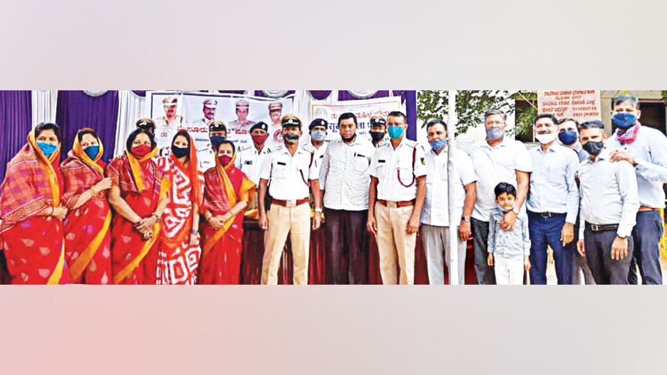 Corona Warriors feted during ‘Namma Police’ programme