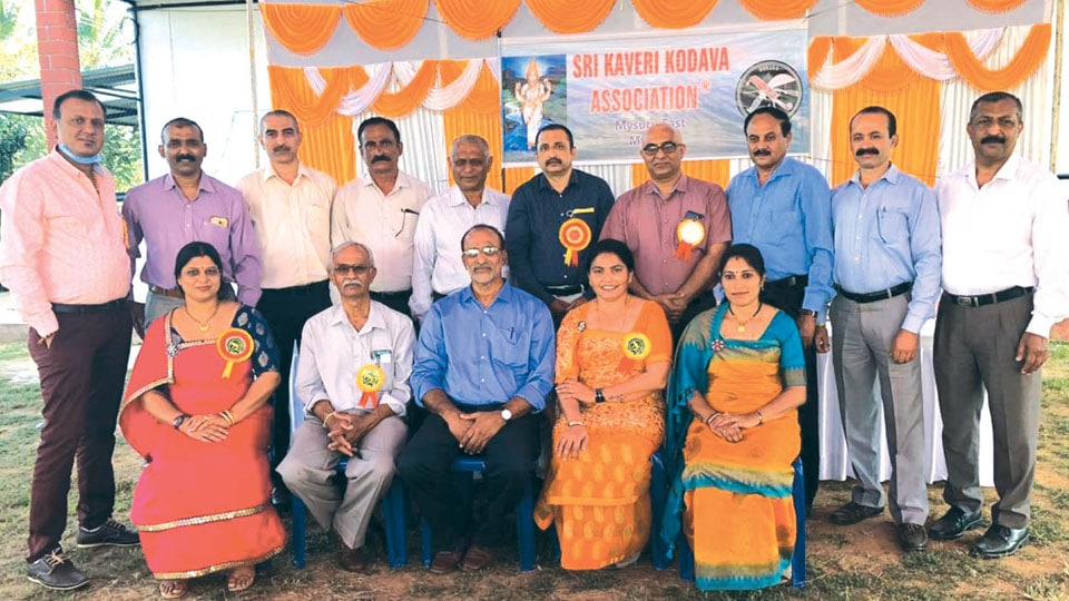 AGM of Sri Kavery Kodava Association, Mysore East held