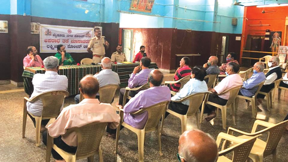 Crime Prevention Month: Lakshmipuram Police conduct public meeting