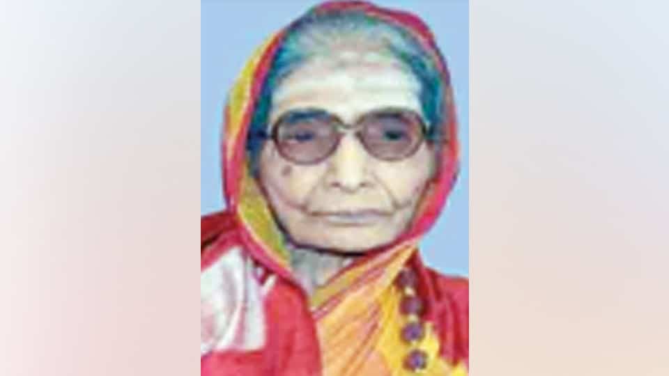 Former CM S.R. Kanti’s wife dies at 104