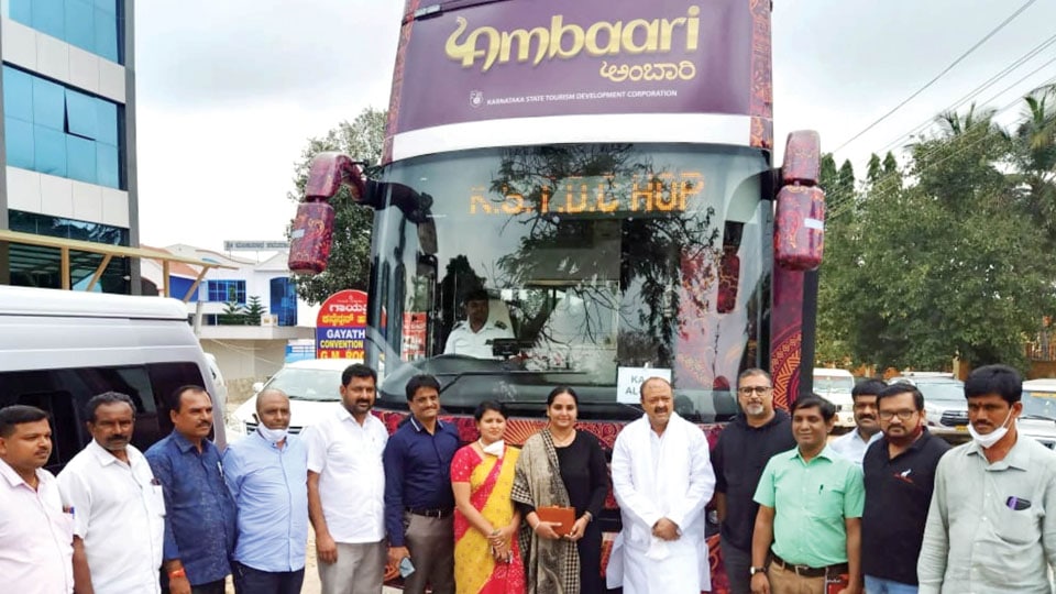 Double-decker Ambaari will take tourists to Srirangapatna