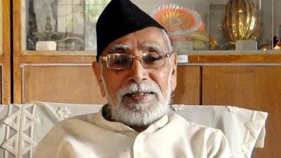 RSS ideologue and first Spokesperson M.G. Vaidya passes away