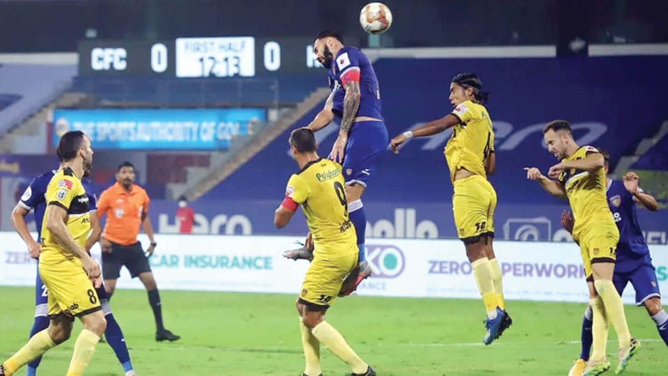 Hero Indian Super League 2020-21: Hyderabad returns to winning ways  after 4-1 victory against Chennaiyin