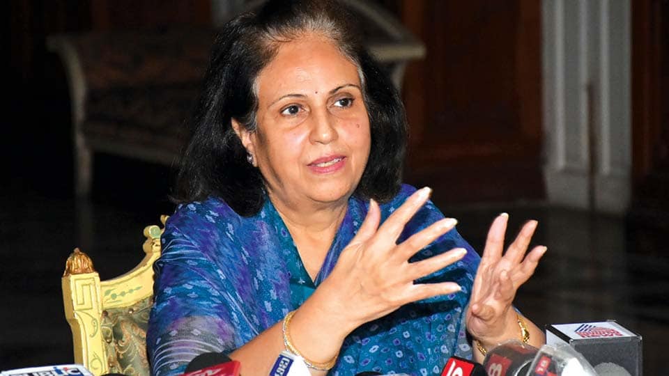 We have only secured our property, says Pramoda Devi Wadiyar