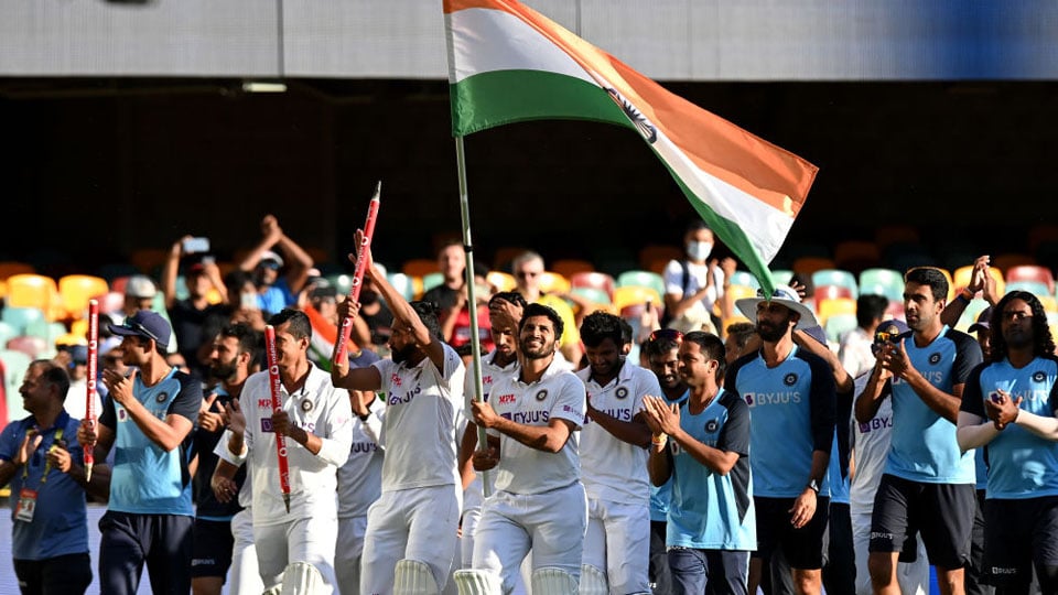 India wins Down Under