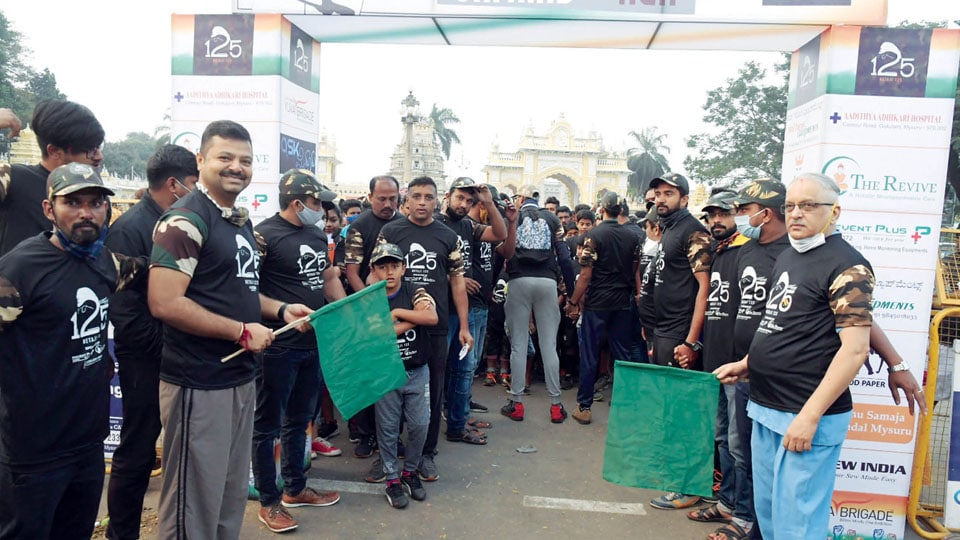 Hundreds take part in Jai Hind Marathon