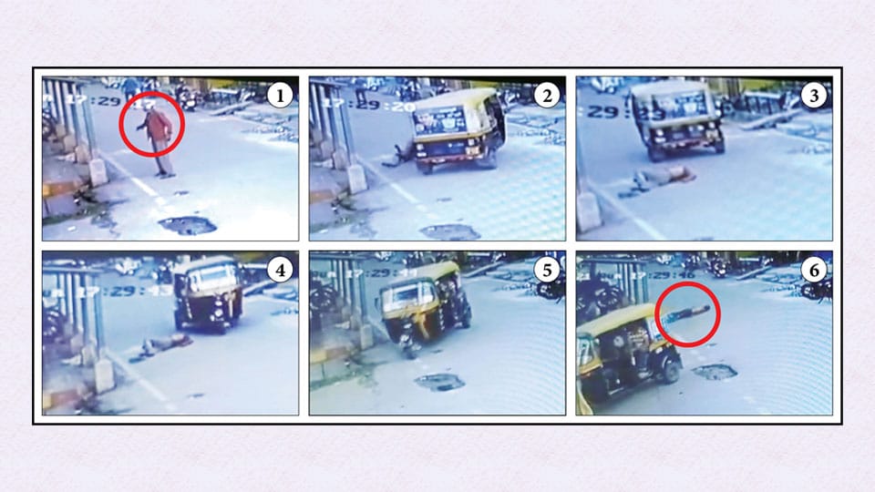 BRUTAL MURDER: Auto driver runs rickshaw over man, returns to run over him again to make sure he is dead