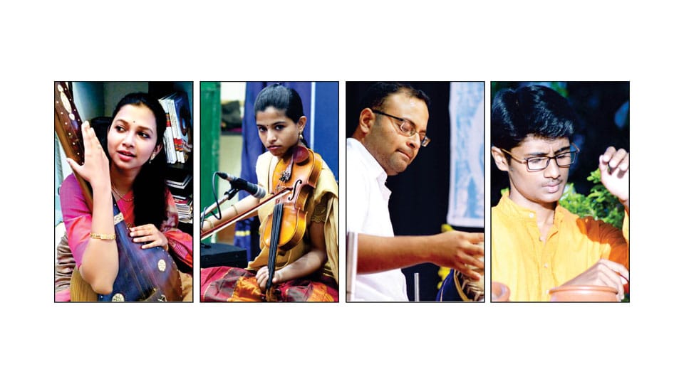 Music Concerts resume at Ganabharathi