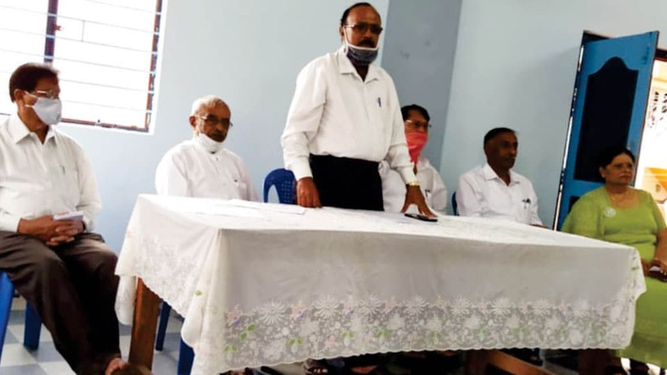 Annual Meeting of Ramakrishnanagar Kodava Association held