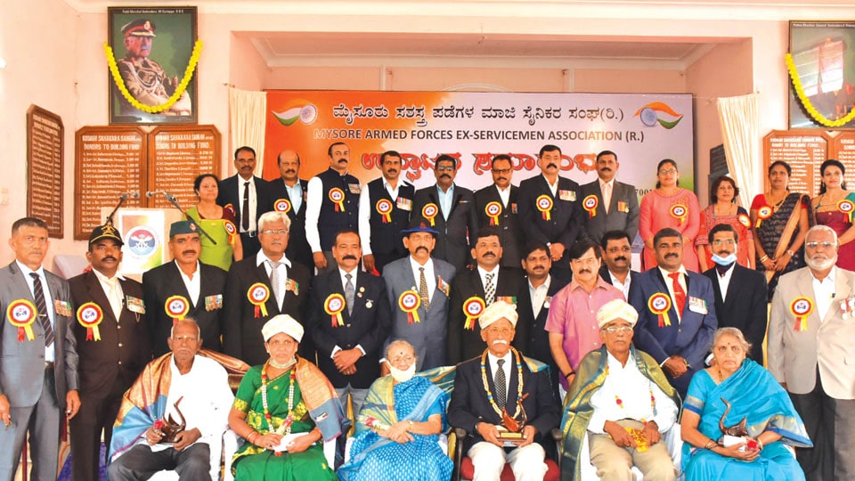Mysore Armed Forces Ex-Servicemen Assn. inaugurated