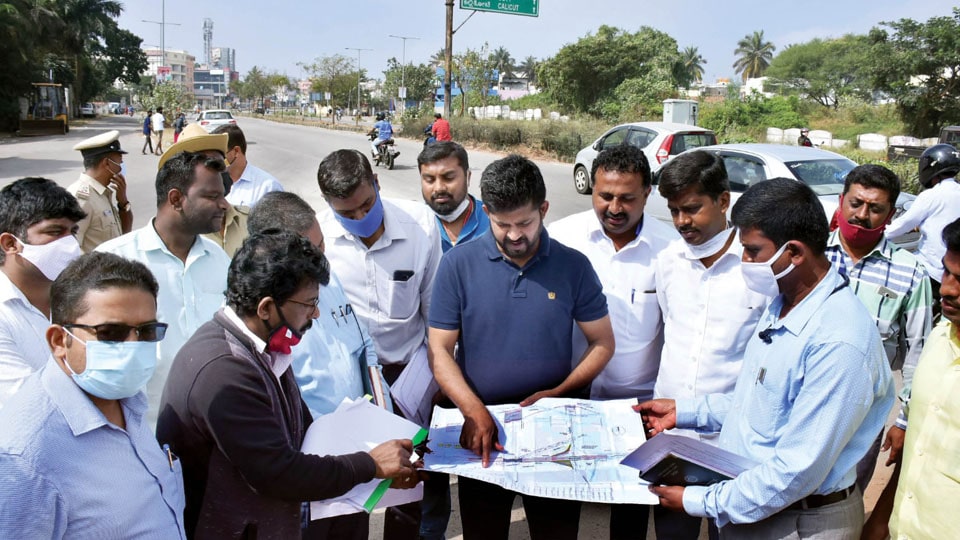 Flyover proposed at Ring Road-KRS Road junction