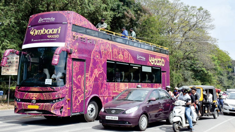 Ambaari goes on second route inspection in city