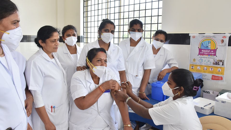 Special drive for healthcare workers who missed date with vaccination
