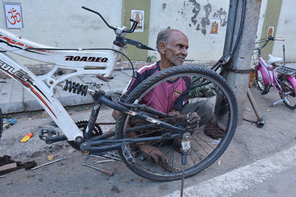Pedal to Past Bicycle Doctor - Star of Mysore