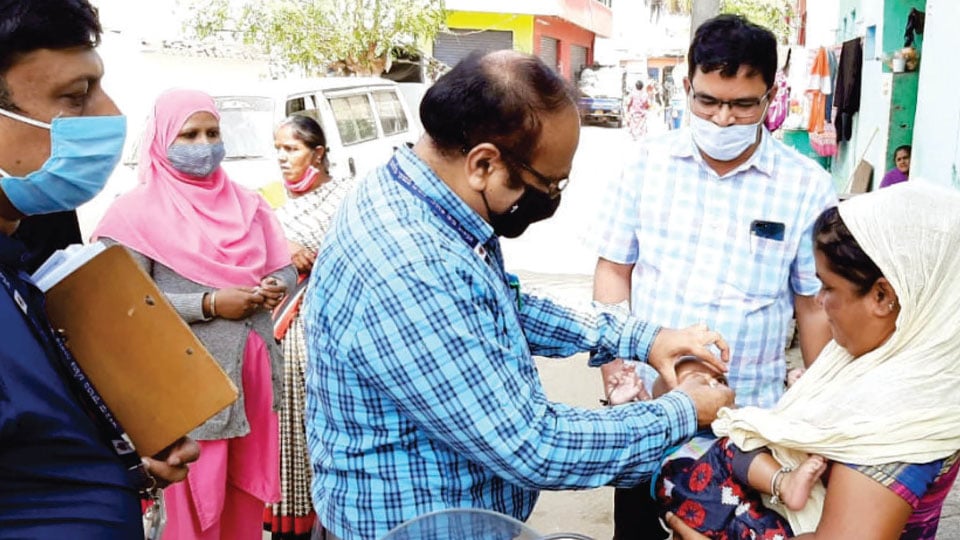 Polio drops drive continues
