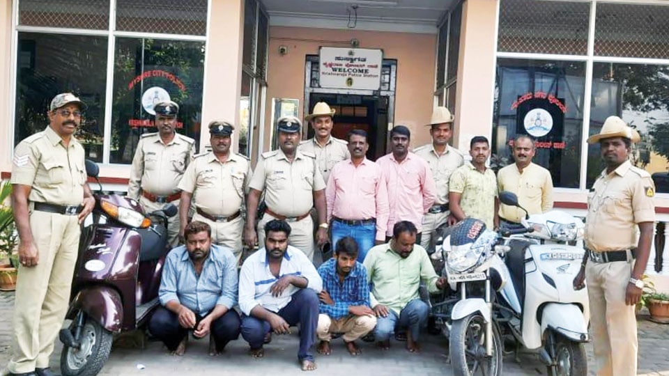 Double murder case cracked; four arrested