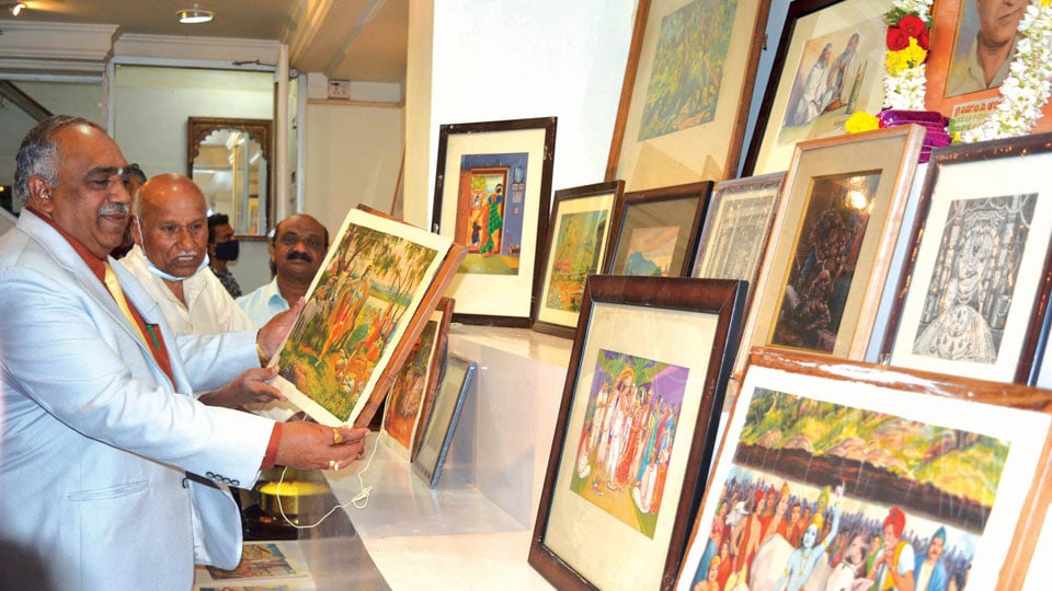 Expo marks Birth Centenary fete of ‘Chandamama’ artist MTV Acharya