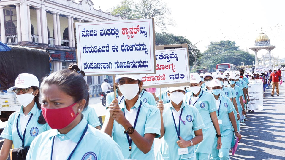 City observes Cancer Day through Cyclothon, Flash Mob, Jatha