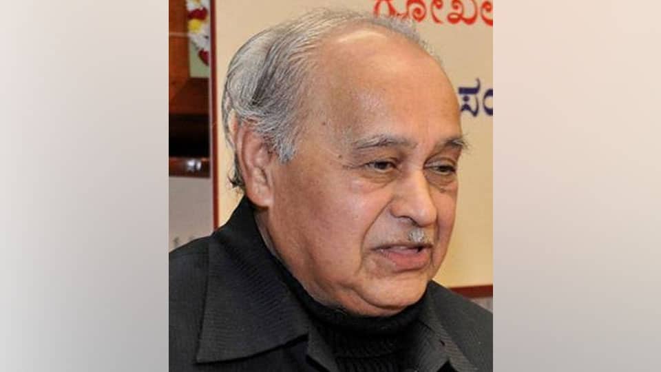 Jurist and former Governor Rama Jois passes away