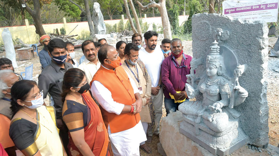 Minister Aravind Limbavali visits CAVA
