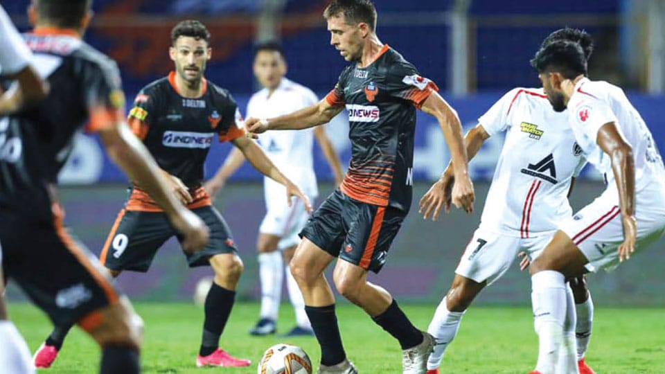 NorthEast United and Goa share points as match ends in 2-2 draw