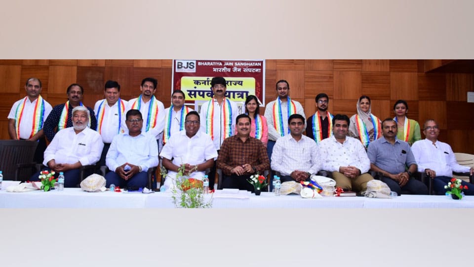 New team of Bharatiya Jain Sanghatan, Mysuru