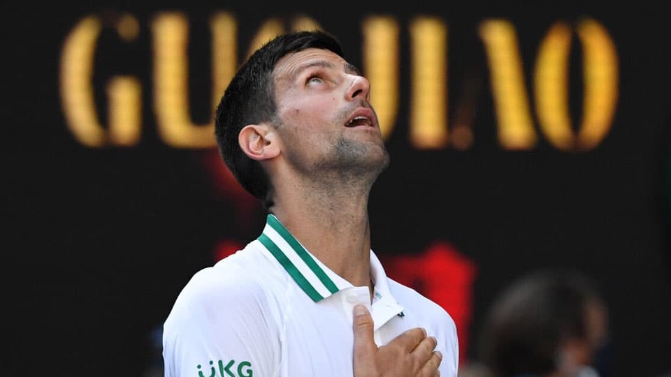 Djokovic equals Federer’s record