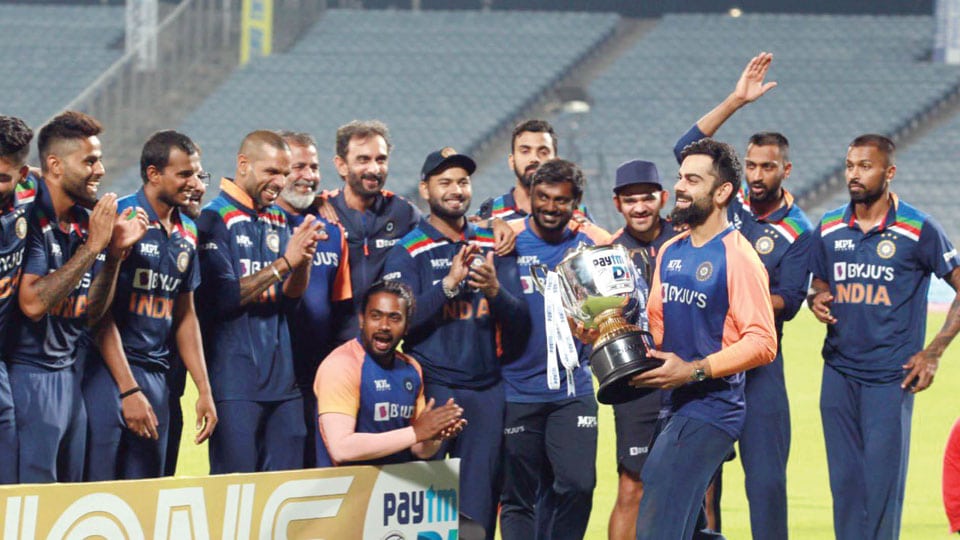 ODI: India edge out England in thrilling decider to clinch series 2-1