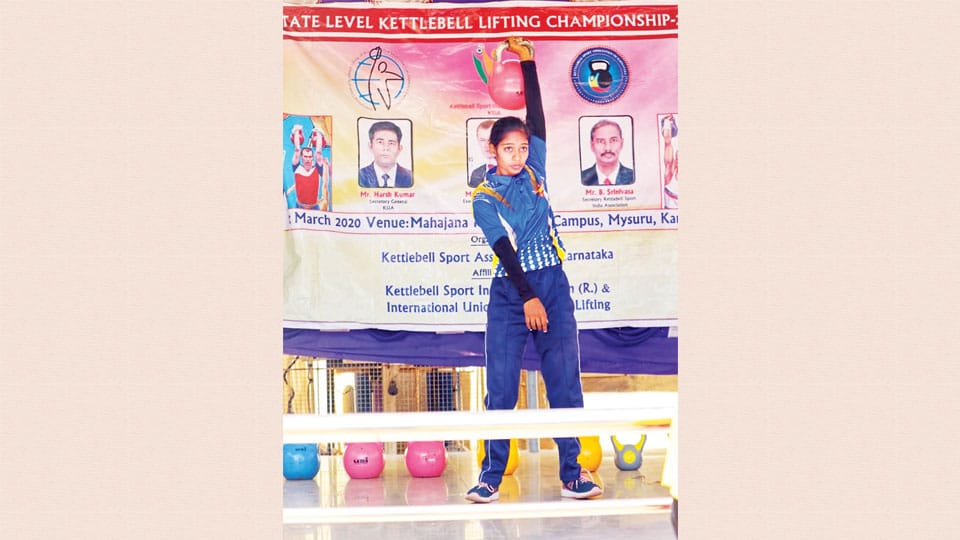 Selected for National-level Kettlebell Lifting Championship