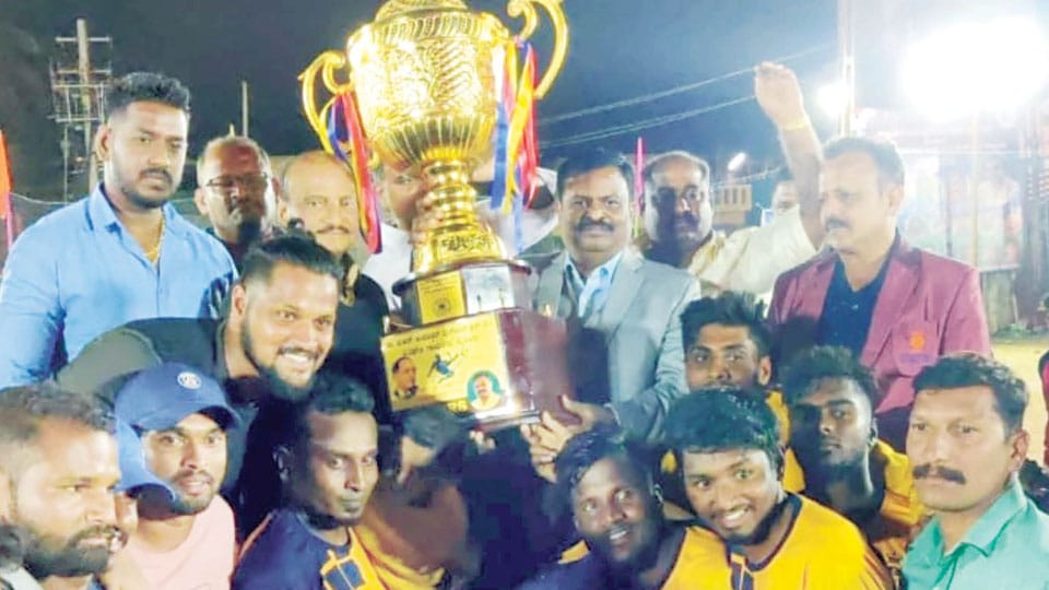 Winners of South Zone Floodlight Football Tournament