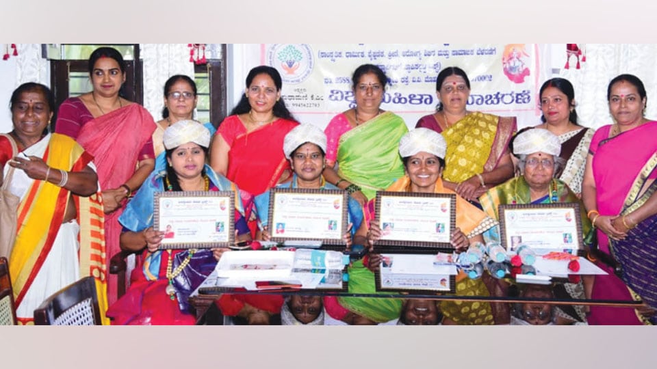 Women achievers felicitated
